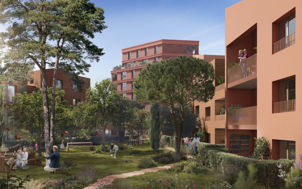 Appartement neuf Toulouse coeur d'ilot Eclisse Promotion