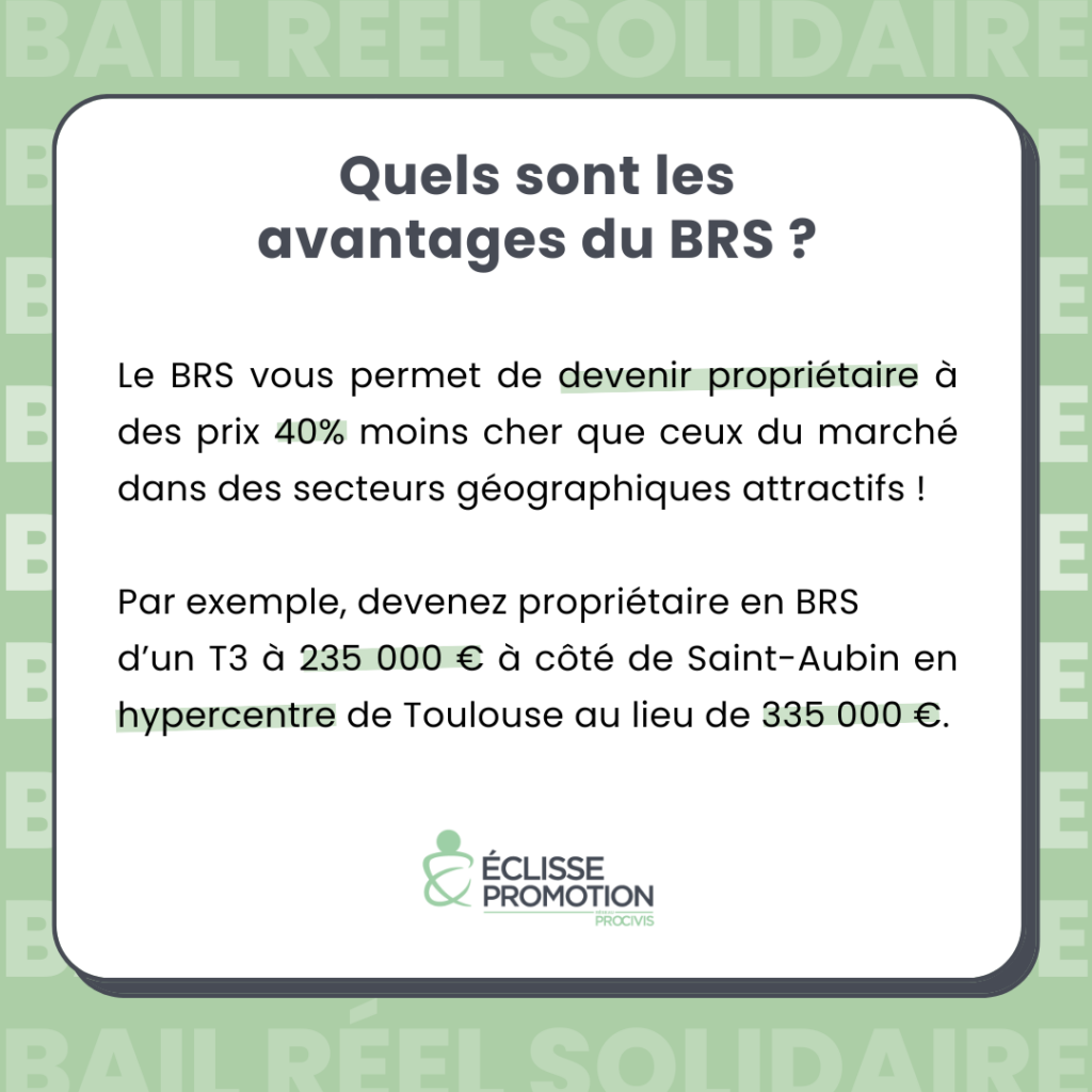 Template 2 : quels sont les avantages du BRS ?