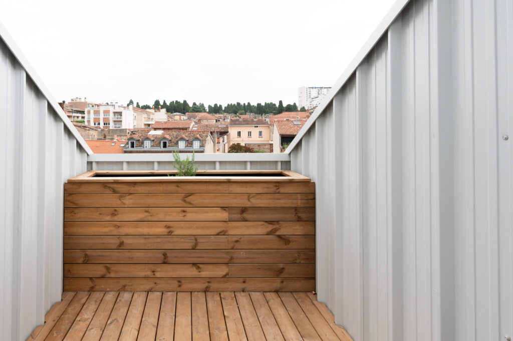 petite terrasse intimiste