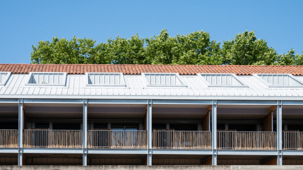 Livraison de la résidence Ricochets avec ses balcons et terrasses extérieures